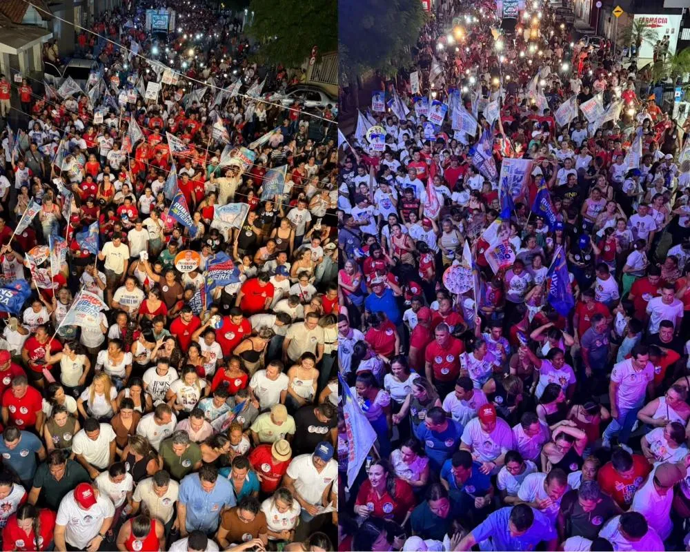 Rubens Vieira encerra campanha à reeleição com arrastão em Cocal